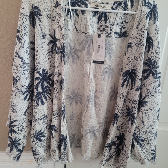 New Rip Curl Women's Cover Up Top - Picture 2 of 5